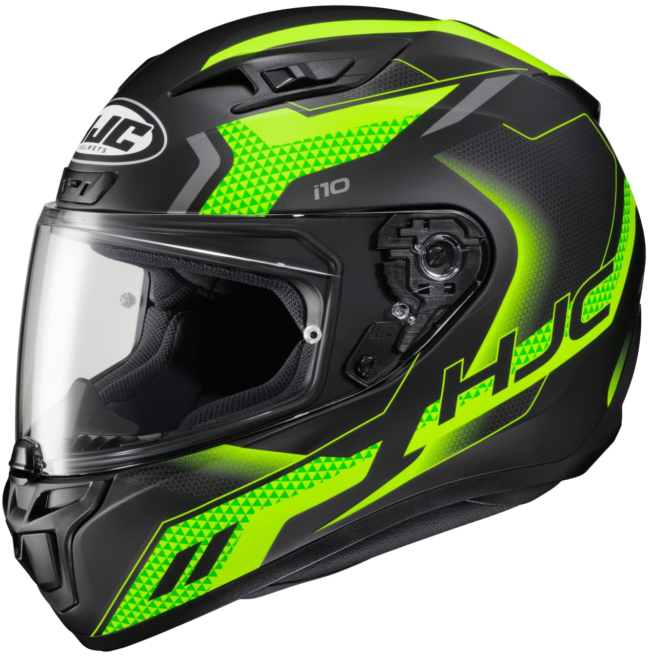 Amazon.com: HJC i10 Robust Natural Motorcycle Helmet, DOT Approved
